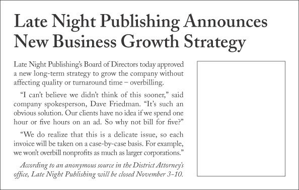 Late Night Publishing Announces New Business Growth Strategy